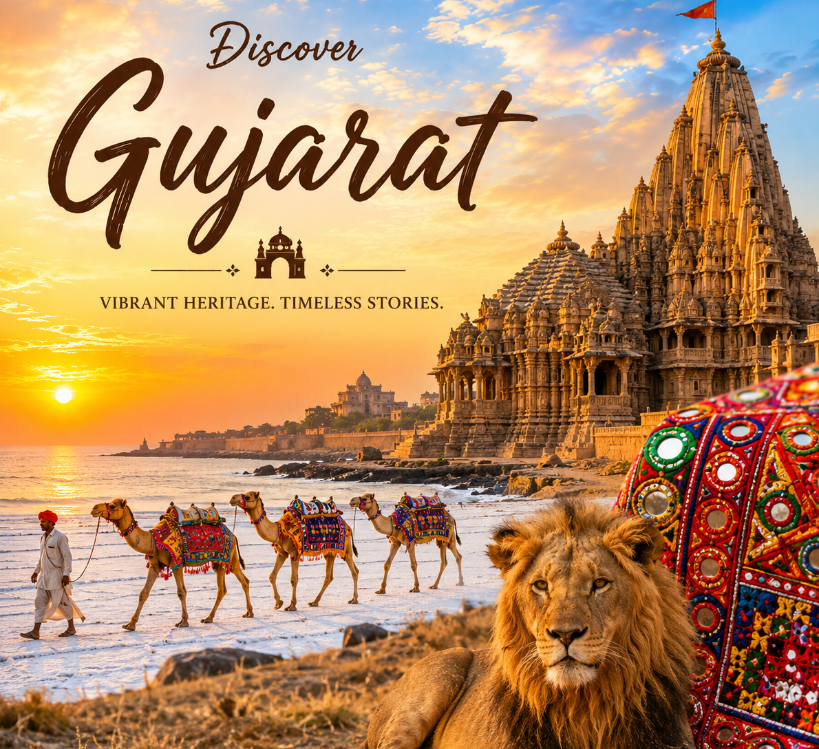 Gujarat Tour Package from the best tours and Travels in tirupati