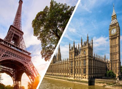 London and Paris Packages available at Mahalakshmi Tours and Travels